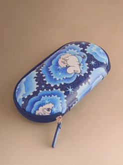Cath Kidston Blue Clouds Moomins Glasses Case