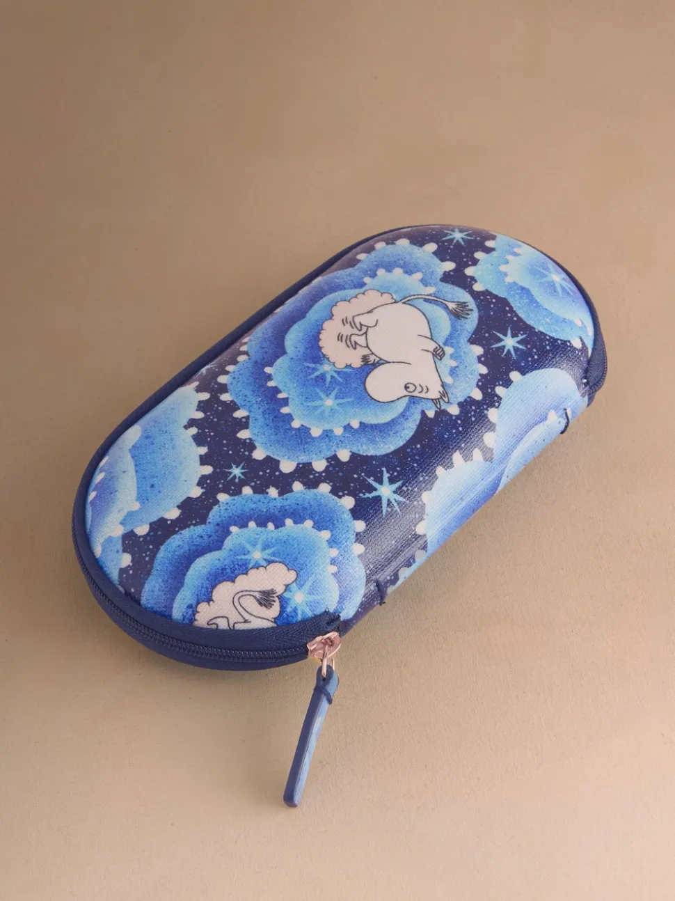 Cath Kidston Blue Clouds Moomins Glasses Case