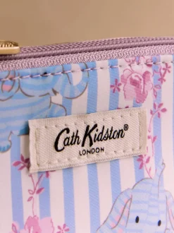 Cath Kidston Blue Double Zipped Purse