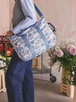 Cath Kidston Blue Overnight Bag