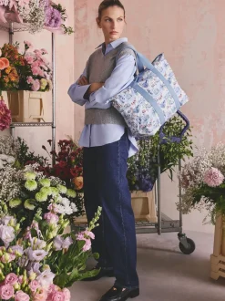 Cath Kidston Blue Overnight Bag