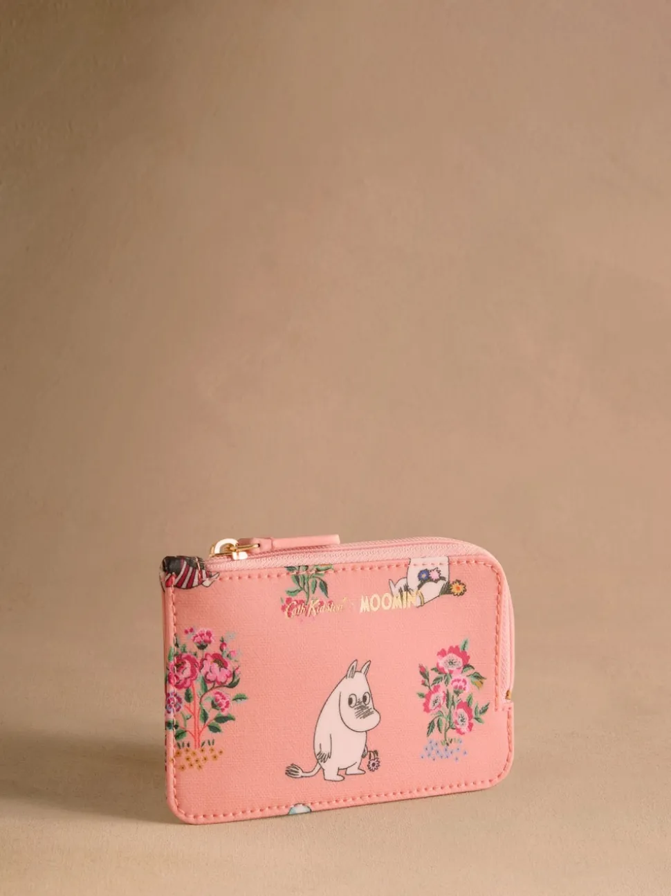 Cath Kidston Coral Pink Bunches Moomins Card Coin Purse