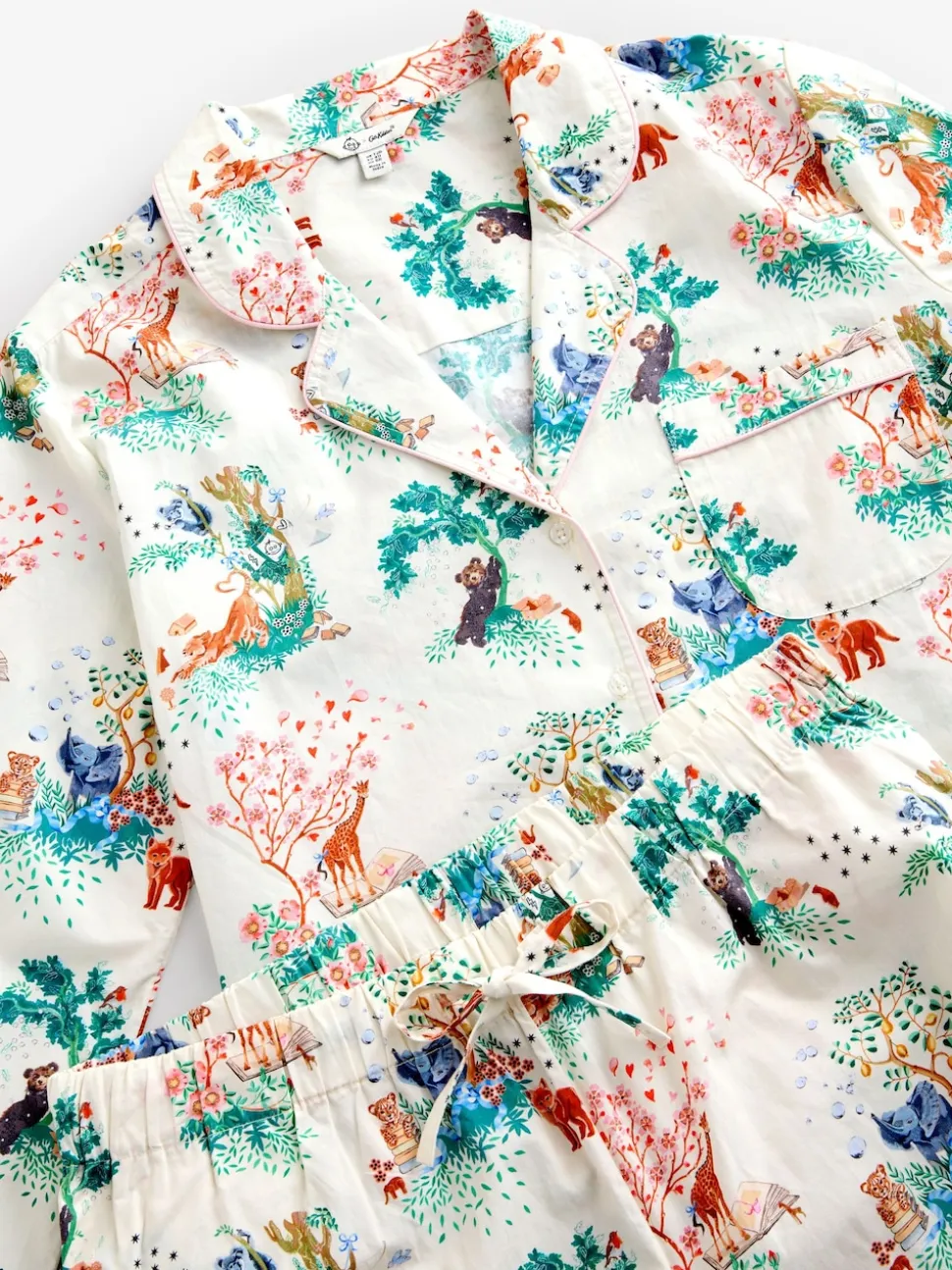 Cath Kidston Ecru Great Ormond Street Hospital Button Through Pyjama Set