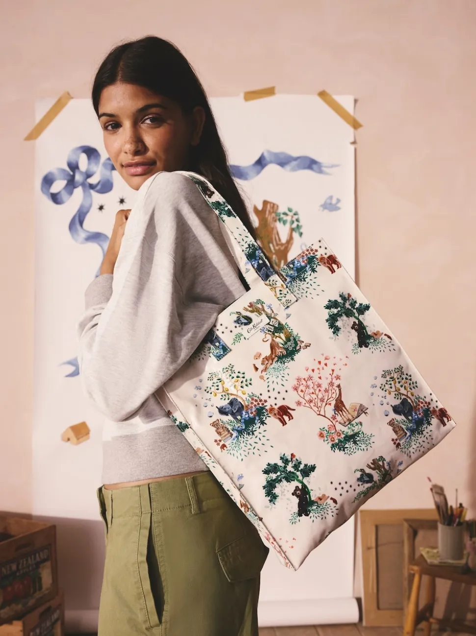 Cath Kidston Jungle Large Great Ormond Street Hospital Book Bag