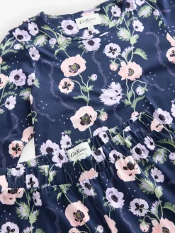 Cath Kidston Navy Peony Print Cotton Twosie Pyjamas