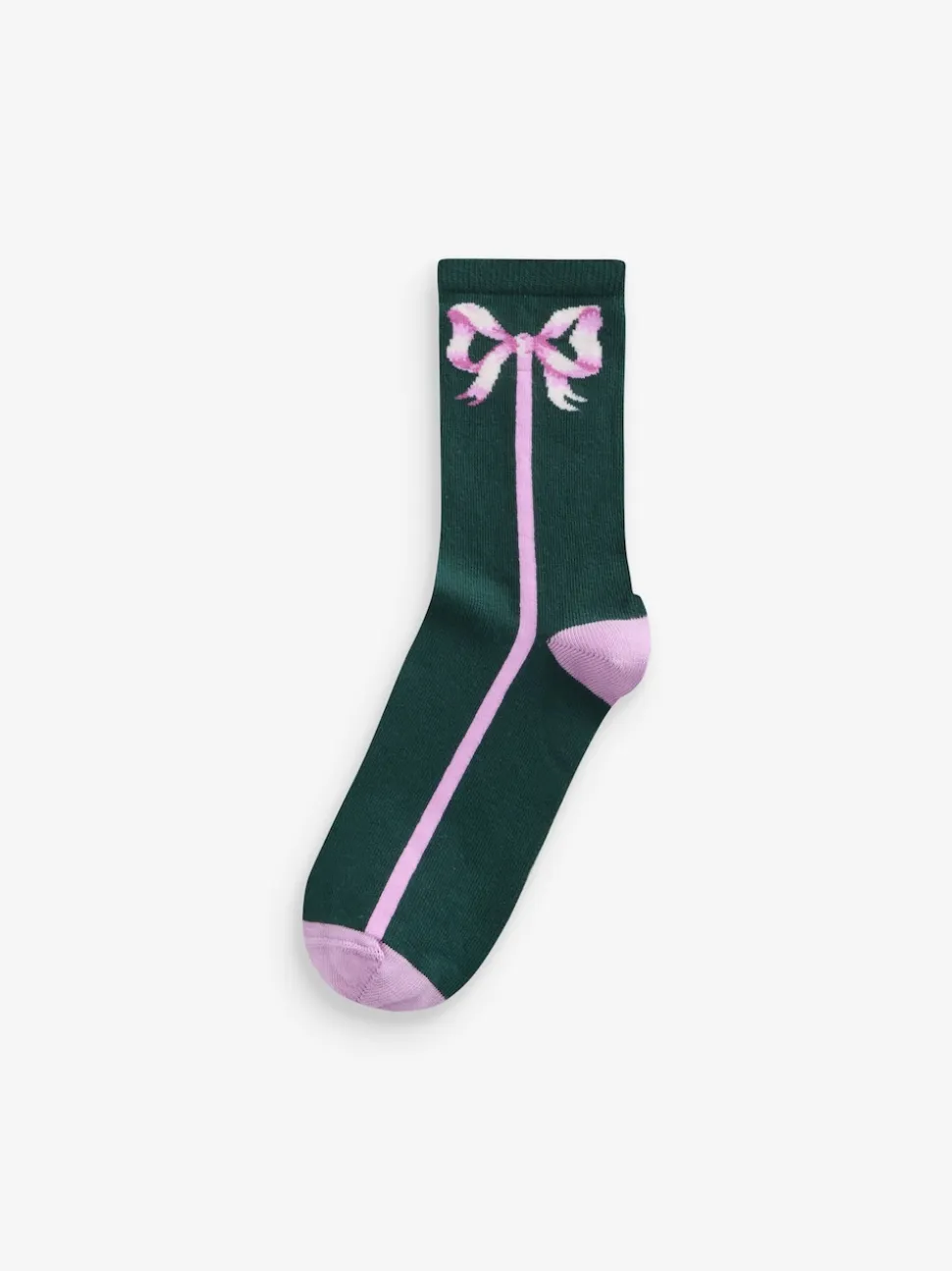 Cath Kidston Pink Bow Cotton Socks 4 Pack