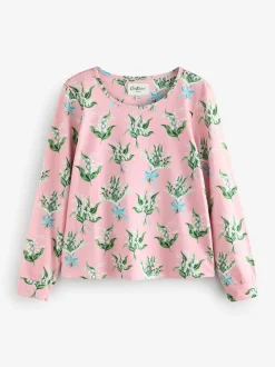 Cath Kidston Pink Lily of the Valley Cotton Twosie Pyjamas