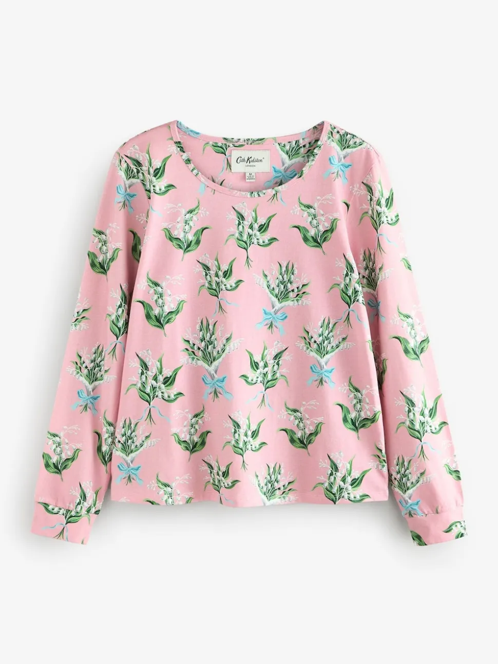 Cath Kidston Pink Lily of the Valley Cotton Twosie Pyjamas