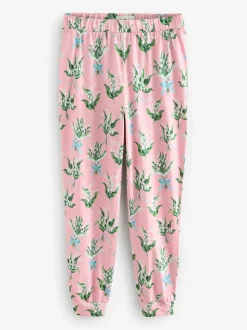 Cath Kidston Pink Lily of the Valley Cotton Twosie Pyjamas