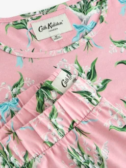Cath Kidston Pink Lily of the Valley Cotton Twosie Pyjamas