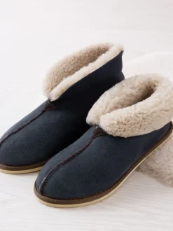 Celtic & Co. Ladies Sheepskin Bootee Slippers