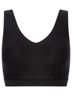 Chantelle Soft Stretch Seamless V-Neck Padded Crop Top