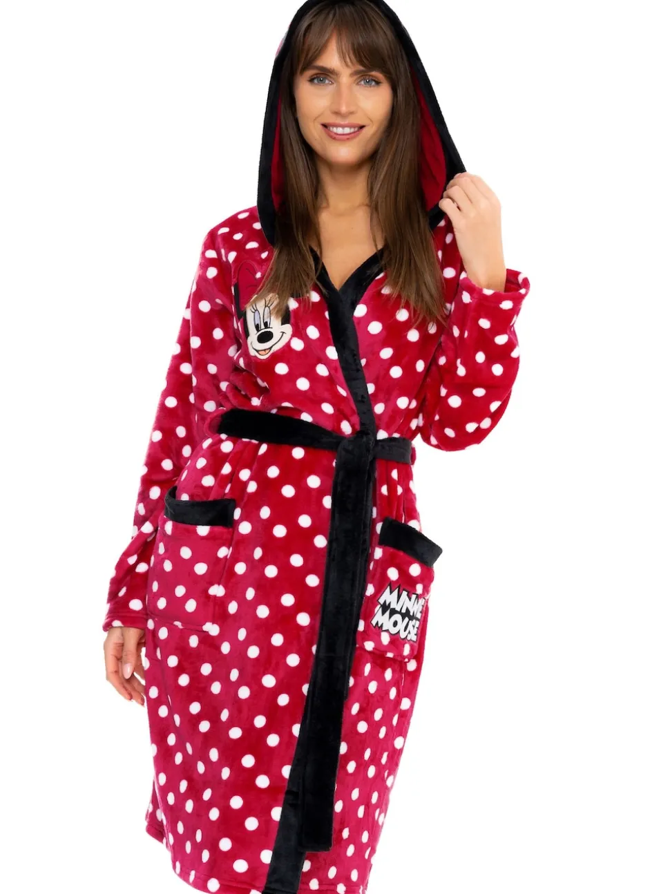 Character Red Minnie Mouse Robe