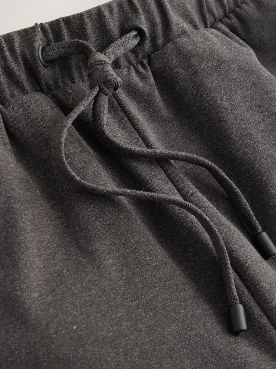 Charcoal Grey Wide Leg Jersey Joggers