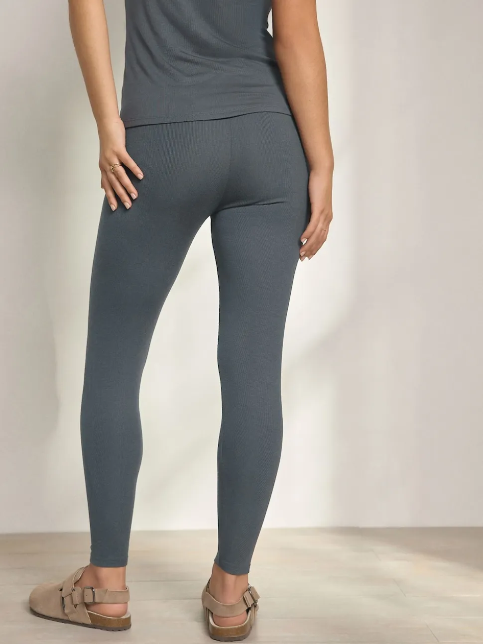 Charcoal Thermal Base Layer Leggings