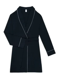 Chelsea Peers Navy TENCEL™ Modal Dressing Gown