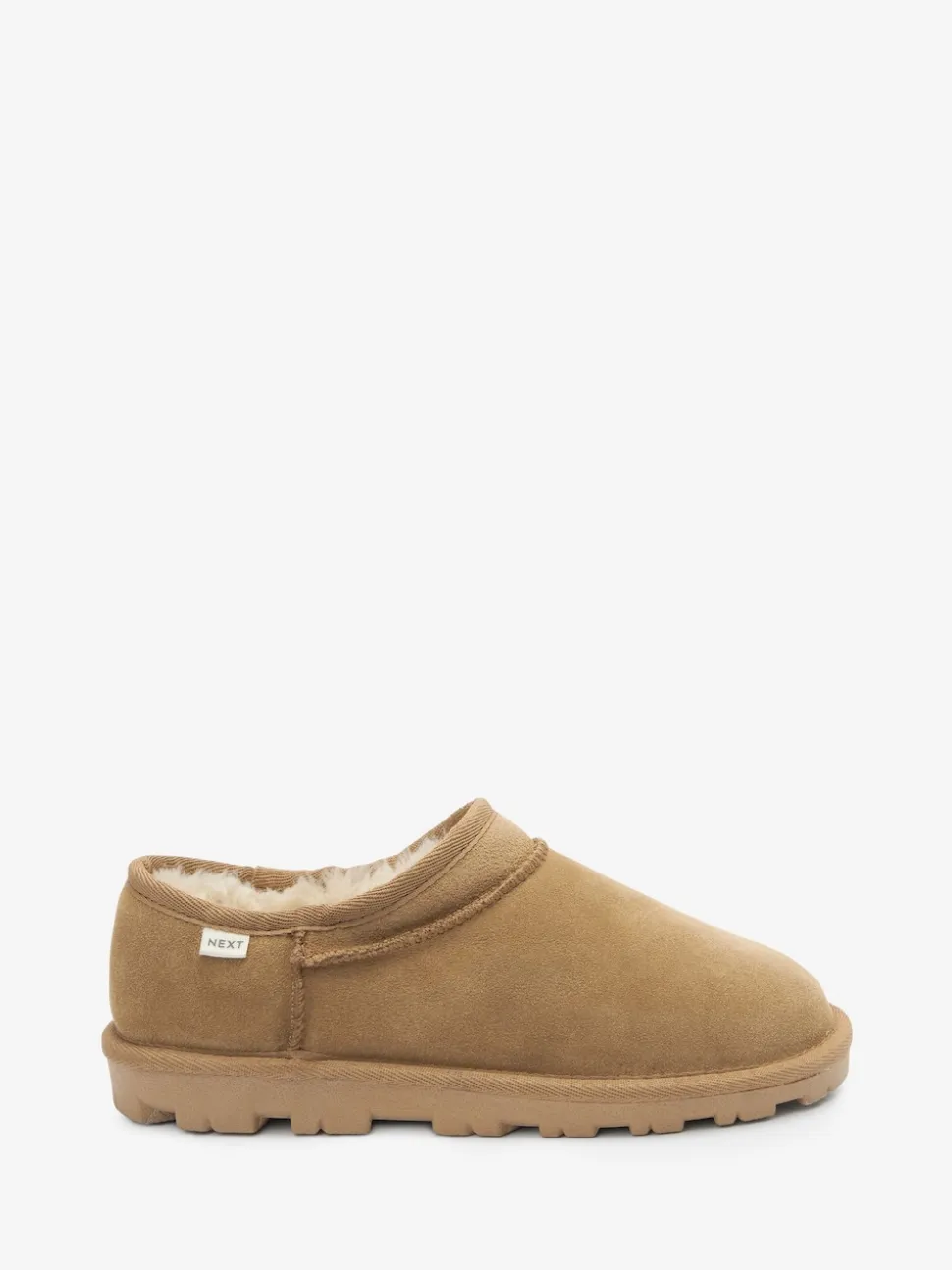 Chestnut Brown Suede Shoot Slippers