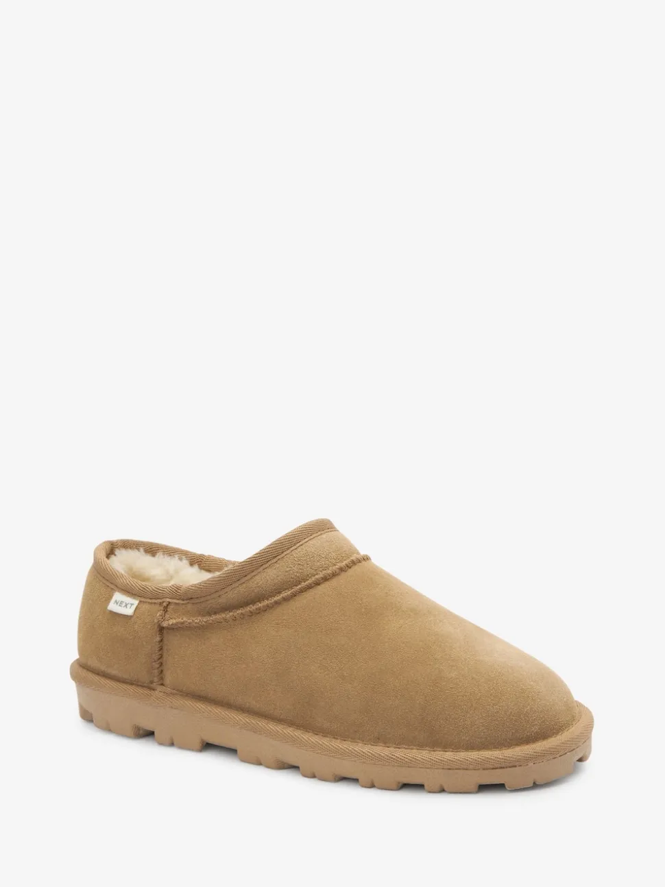 Chestnut Brown Suede Shoot Slippers