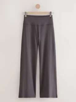 Chocolate Brown Active Ultimate Wide Leg Trousers