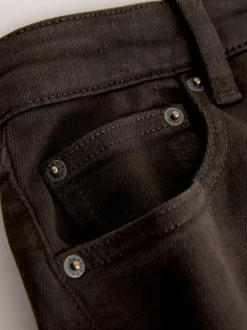 Chocolate Brown Hourglass Mid Rise Skinny Jeans