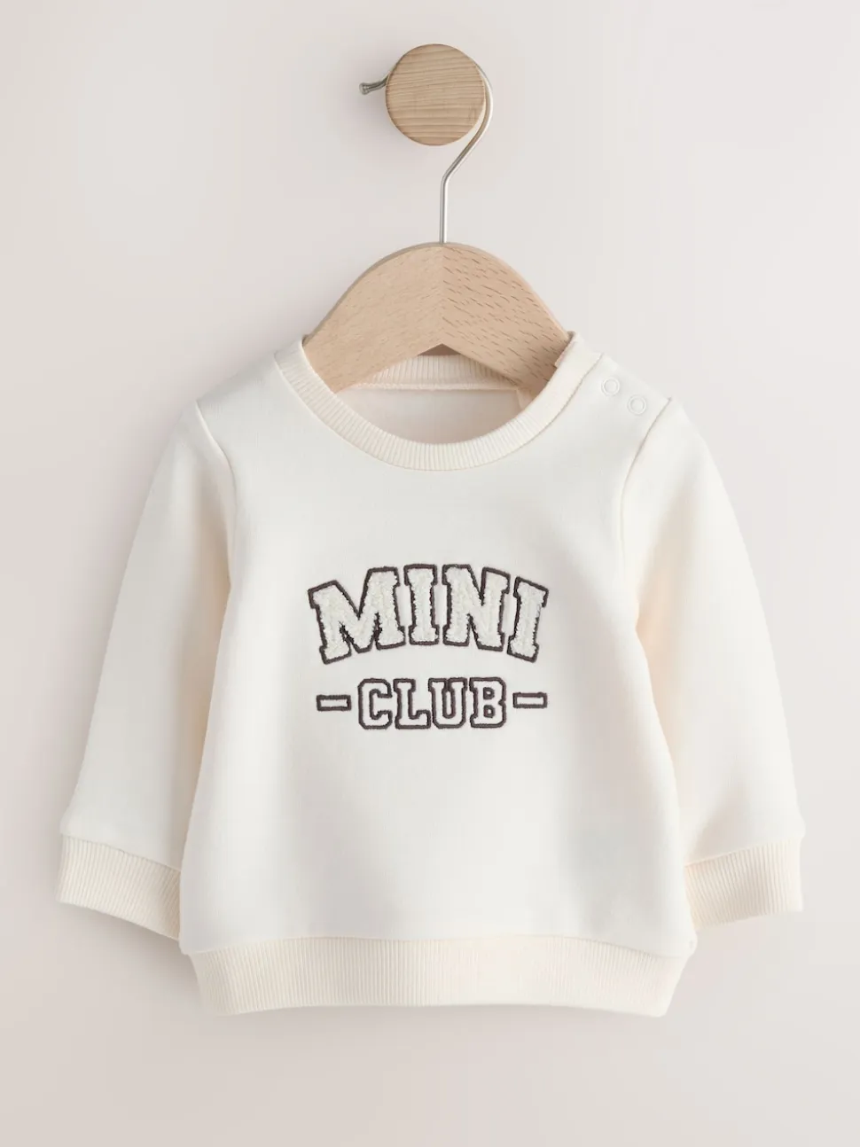 Chocolate Brown Maternity Mini Me Sweatshirt Set