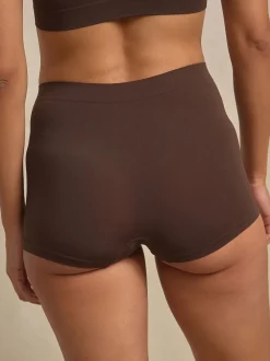 Chocolate Brown N.Premium Super Soft Seamless Shorts