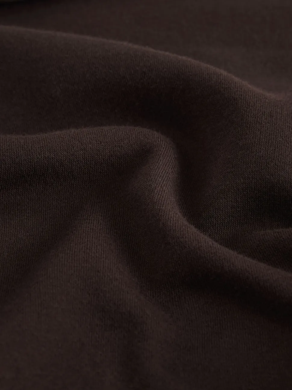 Chocolate Brown Relaxed Fit Essentials Longline Sweatshirt with Pockets