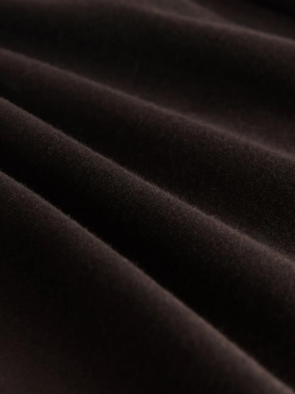 Chocolate Brown Soft Touch Rib Ruched Flare Leggings