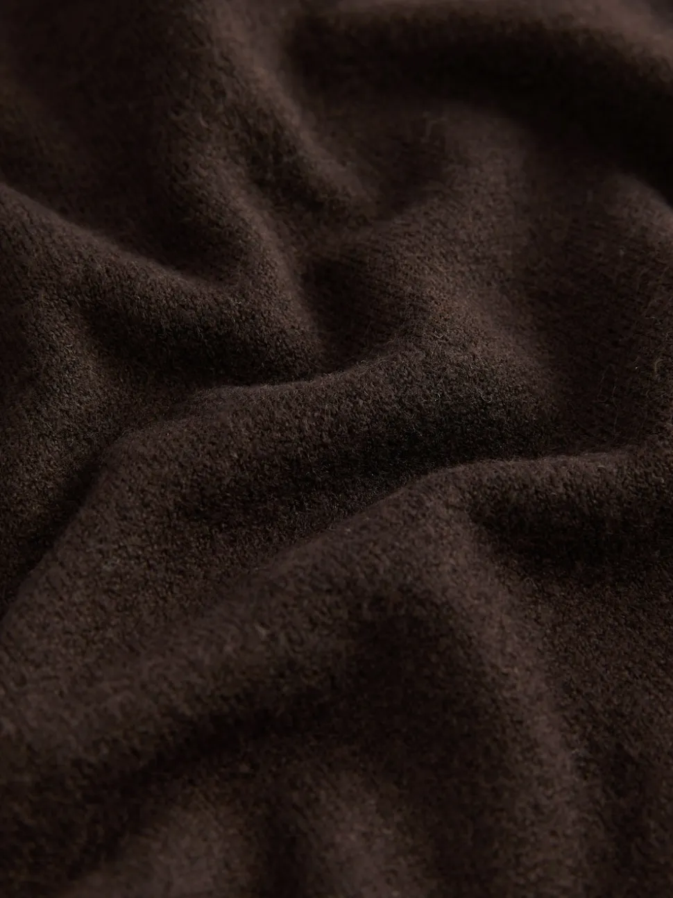 Chocolate Brown Supersoft V-Neck Cardigan With Pockets