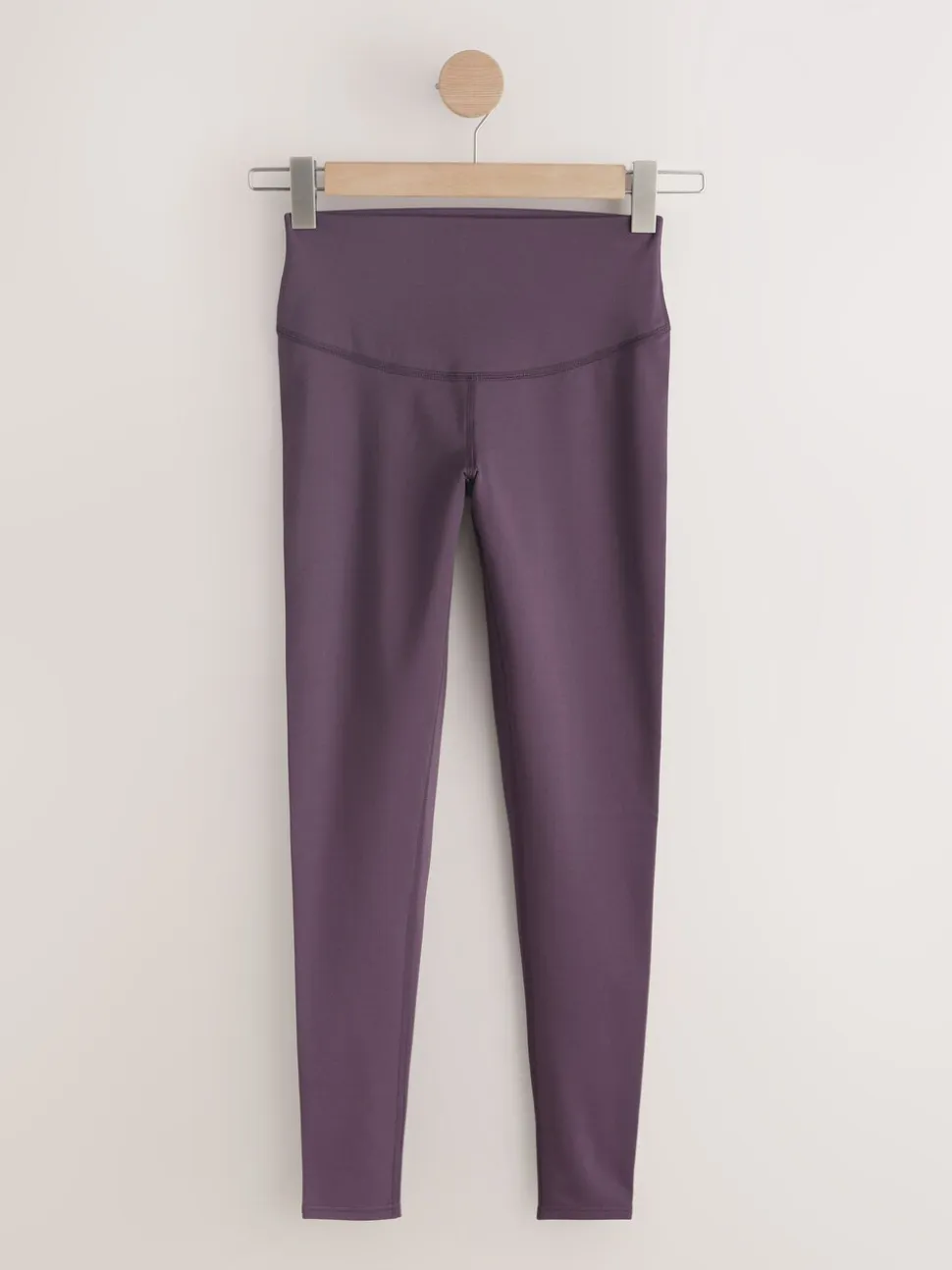 Chocolate Brown Thermal Fleece Lined Sports Leggings