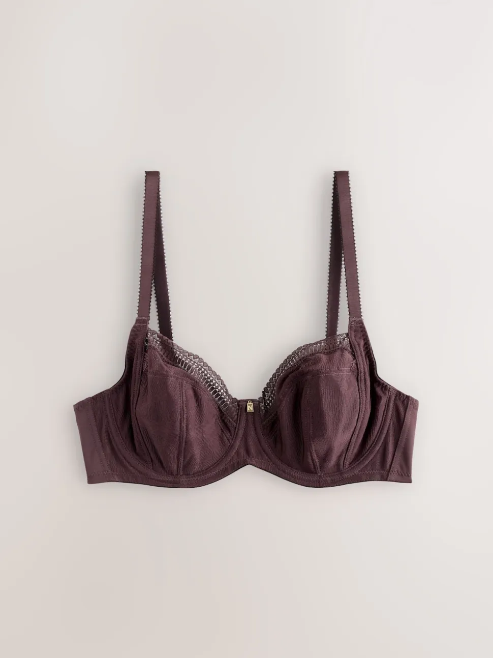 Chocolate DD-H Side Support Wired Full Cup Bra