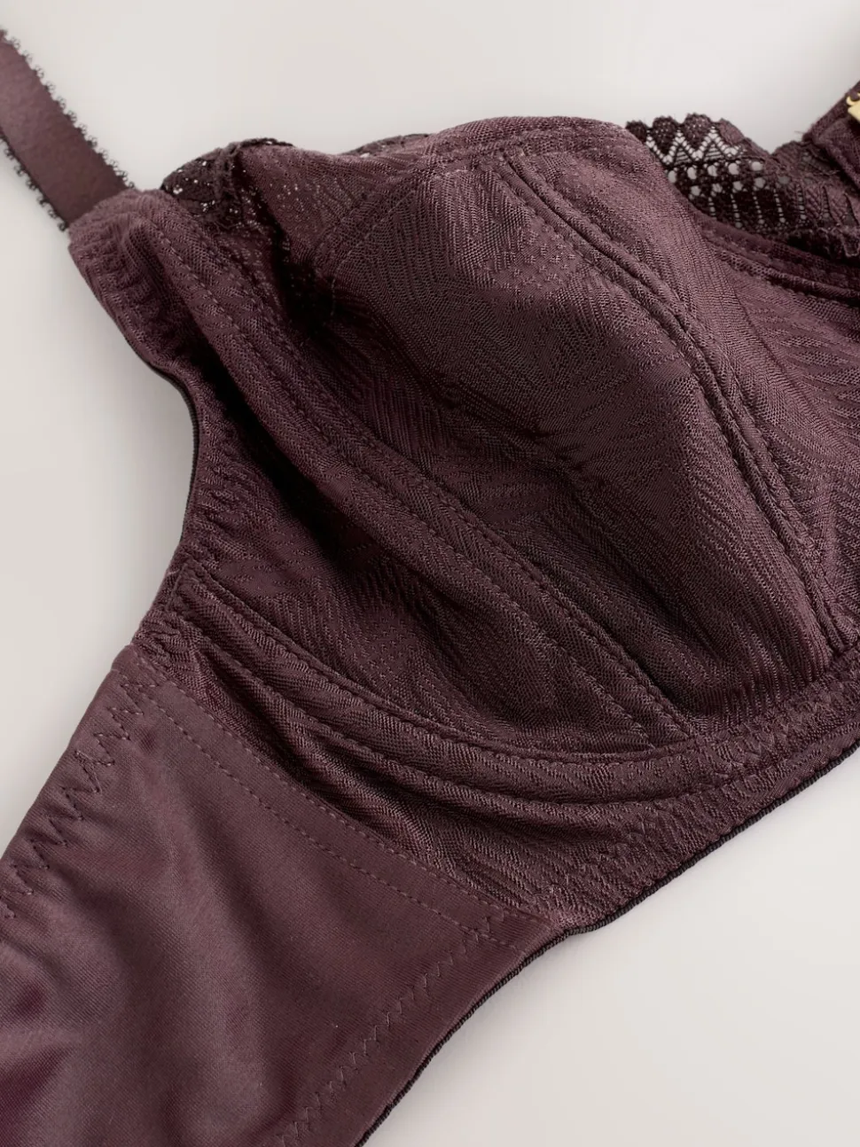 Chocolate DD-H Side Support Wired Full Cup Bra