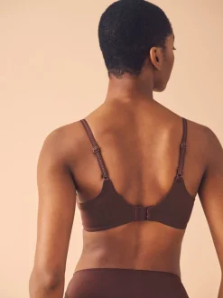 Chocolate Nude Full Cup A-E Smoothing Ultimate Comfort Bras 2 Pack