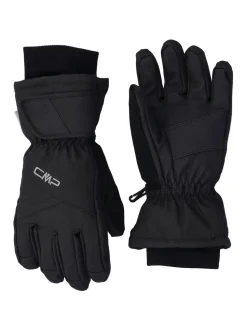 CMP Black Woman Twill Ski Gloves