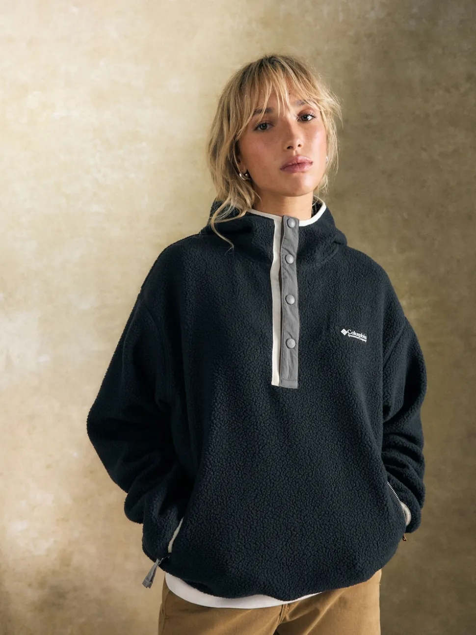 Columbia Helvetia™ II Hoodie Brown Fleece