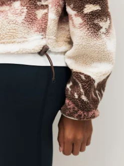 Columbia Helvetia™ II Printed Cropped Half Snap Fleece