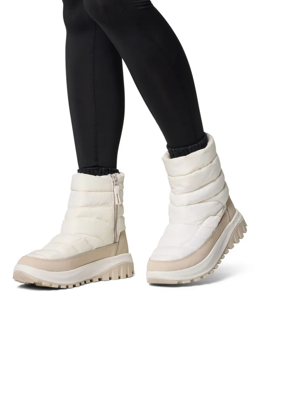 Columbia Snowtrot White Mid Boots