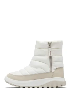 Columbia Snowtrot White Mid Boots