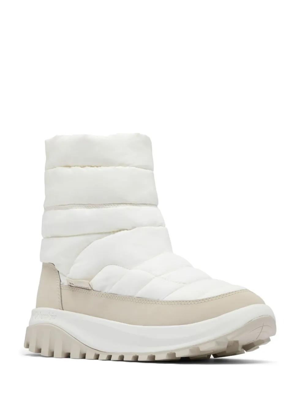 Columbia Snowtrot White Mid Boots