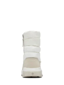 Columbia Snowtrot White Mid Boots