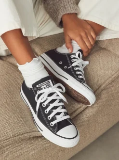 Converse Black White Chuck Ox Trainers