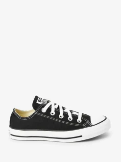 Converse Black Wide Fit Chuck Taylor All Star Ox Trainers