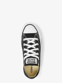 Converse Black Wide Fit Chuck Taylor All Star Ox Trainers