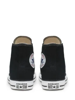 Converse Black/White Wide Fit Chuck Taylor All Star High Trainers