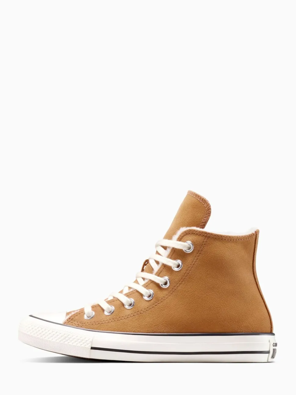 Converse Brown Chuck Taylor All Star Winter Luxe High Trainers