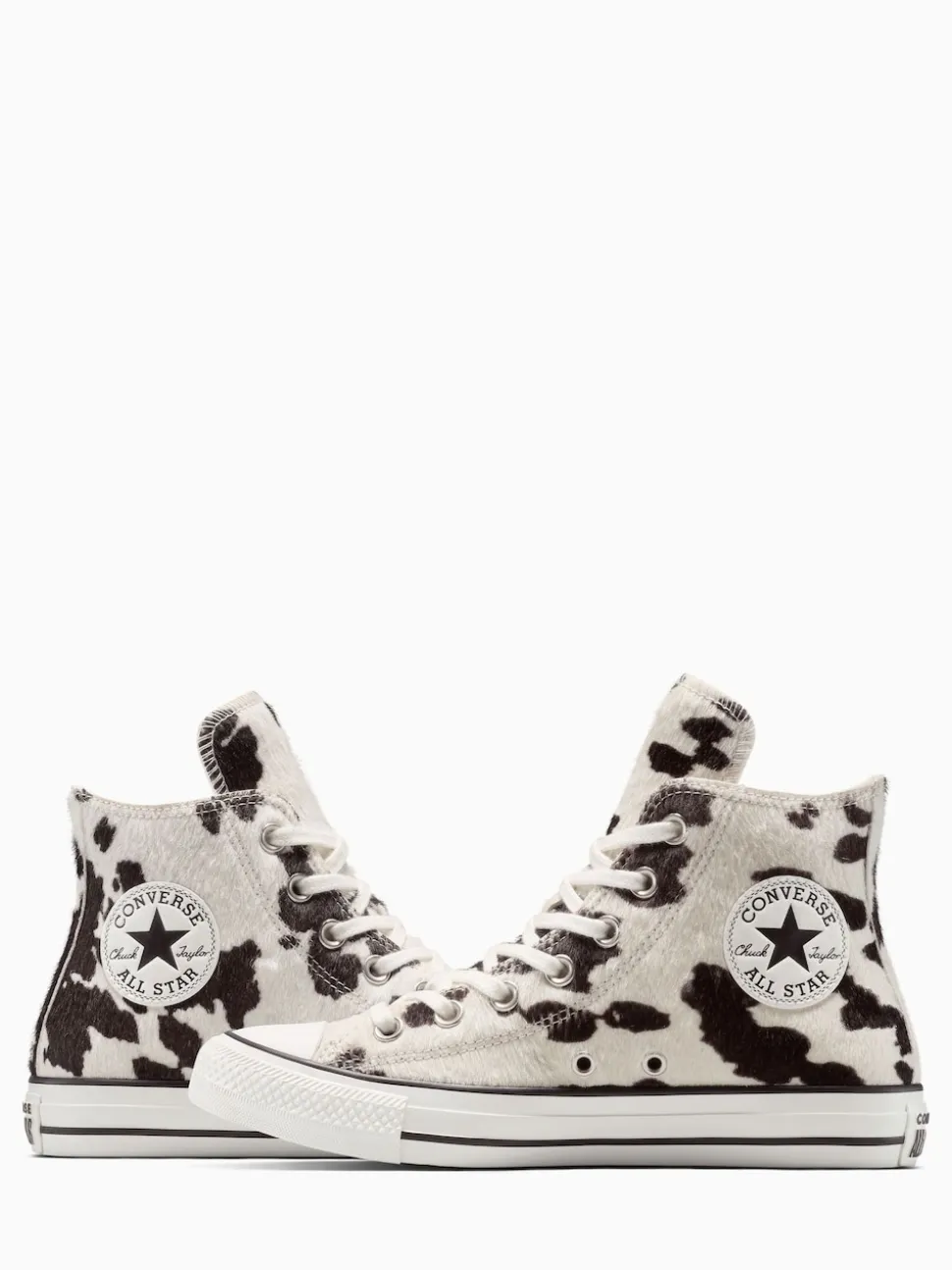 Converse Cow Brown Chuck Taylor Suede All Over High Trainers