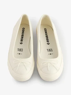 Converse Cream Chuck Taylor All Star Dainty Ballerina Trainers