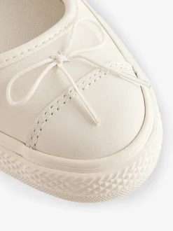 Converse Cream Chuck Taylor All Star Dainty Ballerina Trainers