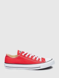 Converse Red Standard Fit Chuck Taylor All Star Ox Trainers