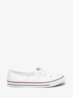 Converse White Ballet Lace Trainers